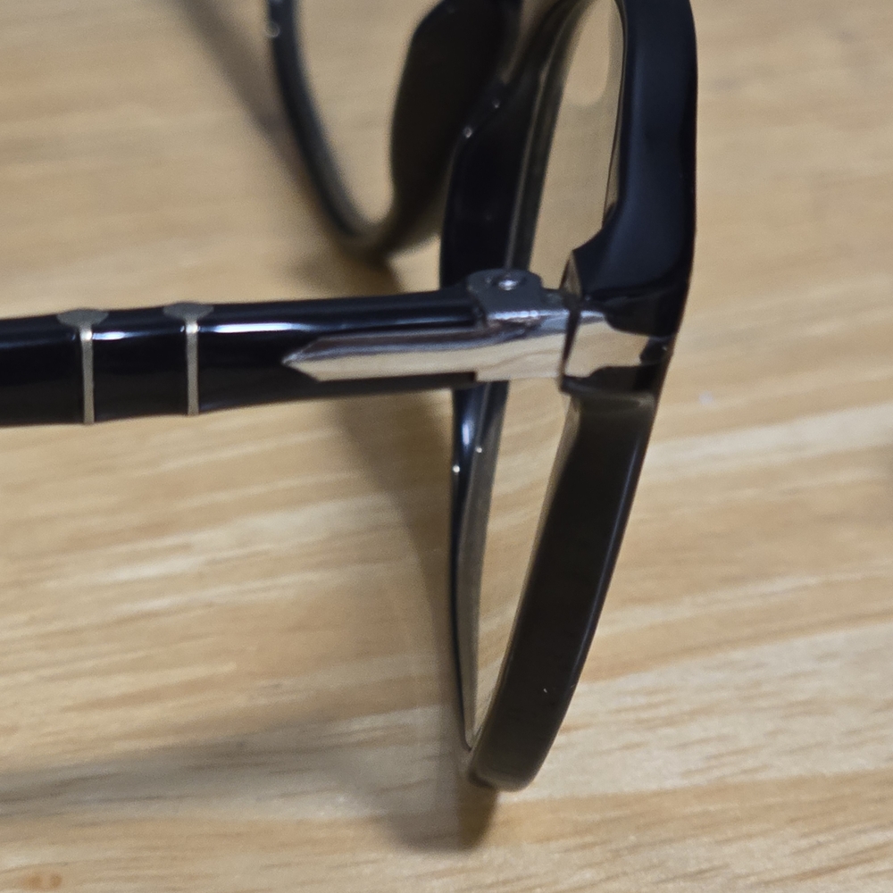 Persol Eyeglasses Black for Men.